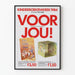 Poster Kinderboekenweek 1984 - Decorazione murale vintage