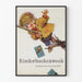 Poster Kinderboekenweek Illustrazione Bambino su Scopa