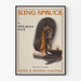 Poster vintage King Spruce di Holman Day