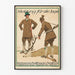 Poster vintage caccia - abbigliamento da caccia di Herrmann Hoffmann Berlino