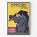 Poster vintage Knock ou Le Triomphe de la Médecine – Théâtre Comédie des Champs-Élysées