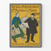 Poster pubblicitario vintage - Stamperia reale Sassonia C.C. Meinhold & Fils