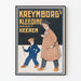 Poster vintage Kreymborg’s Kleeding per moda maschile