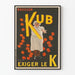 Poster vintage Bouillon KUB - Esigere il K