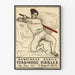 Poster vintage esposizione Ferdinand Hodler Kunsthaus Zurigo 1917