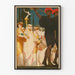 Poster decorativo Art Nouveau del Kunstlerfest Düsseldorf 1905