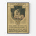 Poster artistico vintage per esposizione annuale di artisti viennesi
