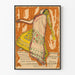 Poster vintage Esposizione Jean Verhoeven a Kunstsalon Zurigo Wolfsberg