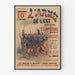 Poster vintage militare L'Armée de l'Est Campagna 1870-71