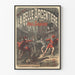 Poster vintage La Belle Argentière di Paul Saunière