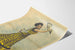 Poster vintage La Belle Guerrero ballerina in abito giallo