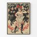 Poster Vintage La Boîte à Fursy Rivista Viva lo Sciopero