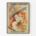 Poster vintage La Burgeatine Liqueur di Saint-Dizier