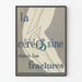 Poster vintage La Céréossine dans le fratture