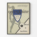 Poster vintage La Céreossine metodo di difesa contro la tubercolosi