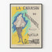 Poster vintage La Chanson du Macchabée di J. Mévisto