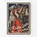 Poster vintage La Cigale Revue di P. Lefers