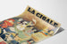 Poster vintage La Cigale John Hewelt per decorazione murale