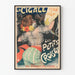 Poster vintage La Cigale Les Petits Croisés