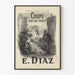 Poster vintage dell'opera La Coupe du Roi de Thulé