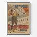 Poster vintage teatro La Fourmi - Kif-Kif Bourrico