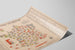 Poster vintage carta politica Francia 1871-1873 — vista dell’opera