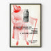 Poster pubblicitario vintage di antisettici urinari Rogier