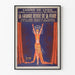 Poster vintage La Grande Revue de la Foire au Casino di Lione