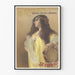Poster vintage La Kabiline Tintura delle faccende domestiche