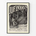 Poster vintage La Légende del Giudeo Errante di Gustave Doré