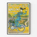 Poster vintage La Motocicletta Antoine