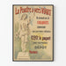 Poster vintage La Poudre à Vers Viart
