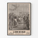 Poster vintage operetta La Regina delle Halles
