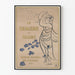 Poster vintage La Tragédie de Salomé - Teatro Nazionale dell'Opera 1919