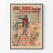Poster Vintage La Vieille Amérique - 4o Anniversario della Scoperta del 1492