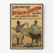 Poster vintage Lactéoline Excelsior - Pubblicità per farina di latte animale