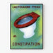 Poster vintage Lactolaxine Fydau stitichezza
