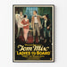 Poster vintage Ladies to Board, film con Tom Mix