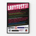 Poster Ladyfest Oslo 2011 - Evento di musica e cultura femminista