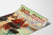 Poster vintage Lago di Garda con barche a vela