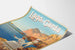 Poster vintage Lago di Garda Pesca sul Lago