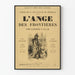 Poster vintage L'Ange des Frontières - Decorazione murale d'epoca americana