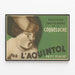 Poster Vintage L’Aquintol Trattamento Bordetella Piccolo Mialhe — quadro incorniciato alla parete