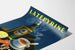 Poster vintage La Tépyrine profilassi dell'influenza