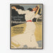 Poster vintage del torneo di tennis di Heiligendamm 1914