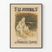 Poster vintage Il Colpevole - Romanzo inedito di François Coppée