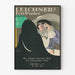 Poster vintage Leichners Fett Puder decorazione murale bellezza retrò