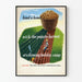 Poster vintage Raccolta delle Patate Campo Agricolo