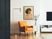 Poster vintage ritratto femminile Lénett-Gêr