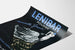 Poster pubblicitario vintage Lenibar Polvere cura gastrica